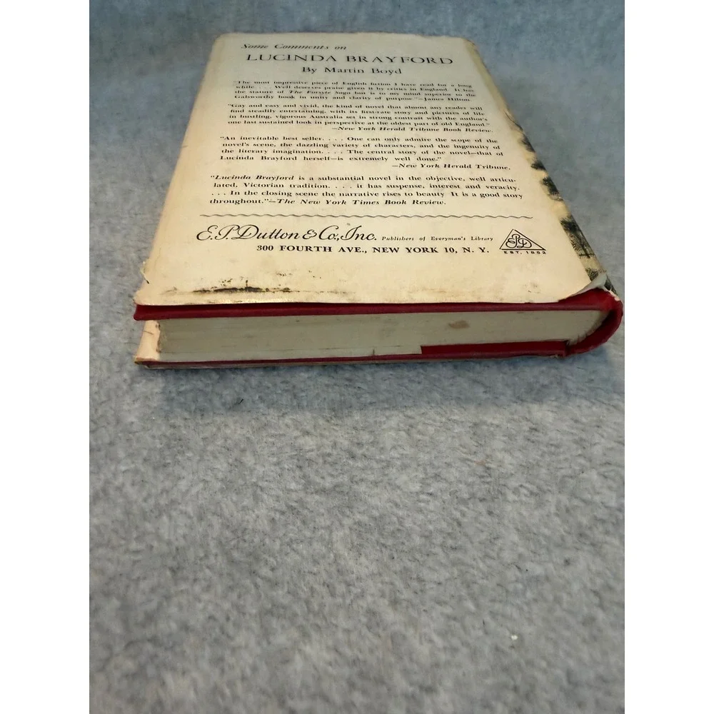 The Cardboard Crown Martin Boyd 1953 Hardcover Book Dust Jacket Fiction Novel